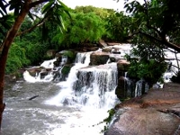 Камбоджа - Каскадный водоспад Кбаль Чхай