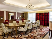 Westin Dubai Mina Seyahi Beach Resort - Presidential Suite Dining Room